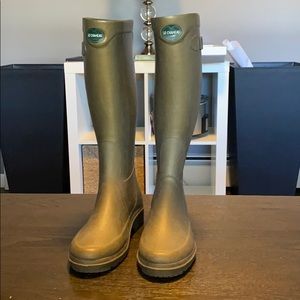 Women’s high rubber boots